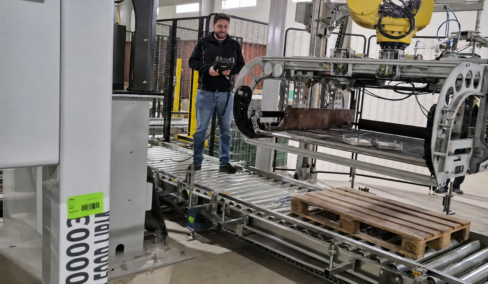 Robot palettiseur FANUC — Libye